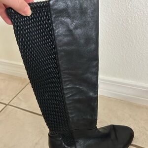 Cole Haan Black Heeled Boots